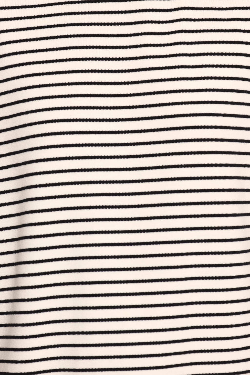 Wilda Oversized Tee - White Black Stripe